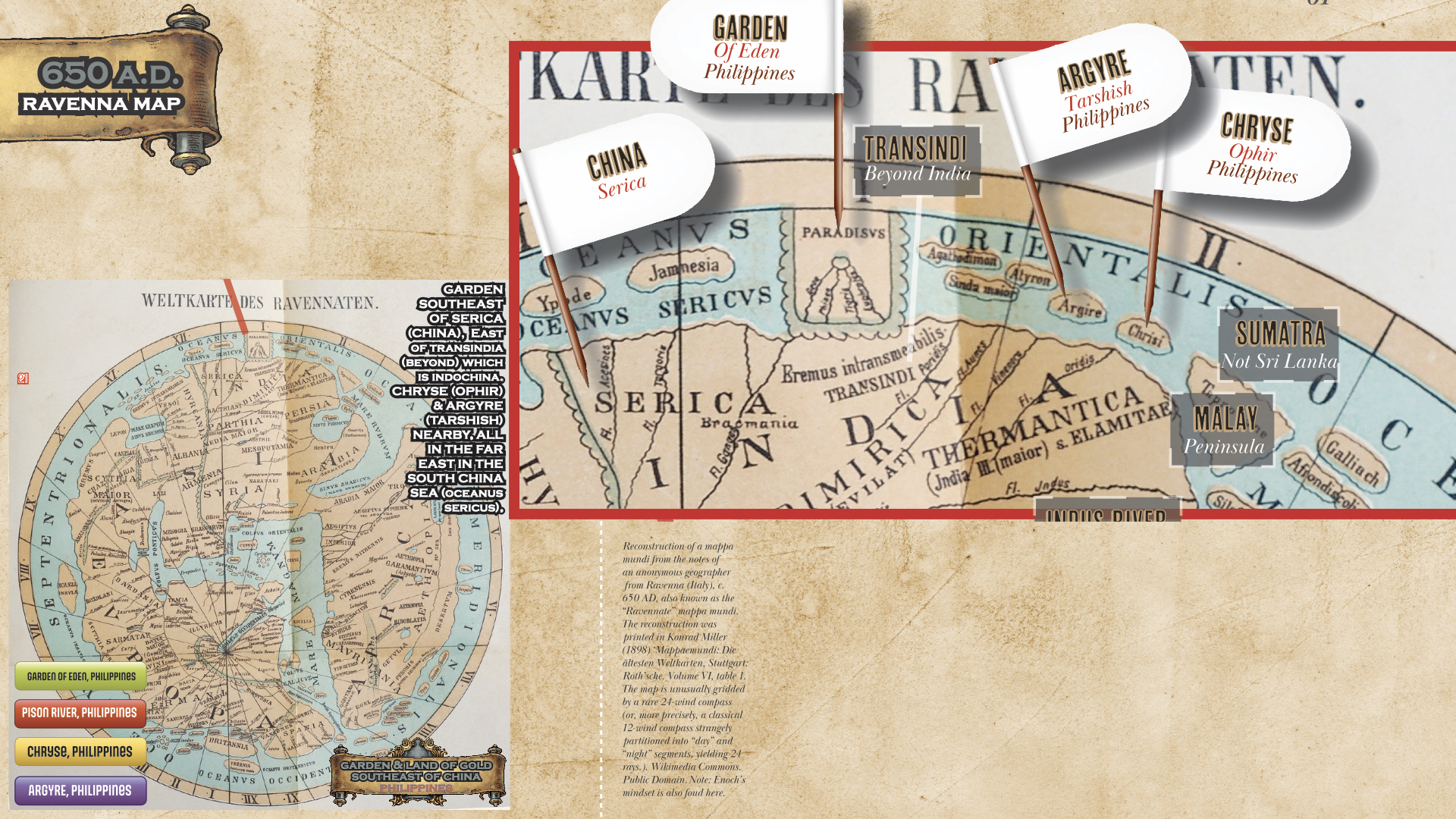 Trade Routes and Resource Connecting Ophir (Philippines) to King Solomon’s Israel